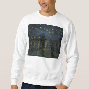 Sudadera Noche estrellada sobre el Ródano por Van Gogh