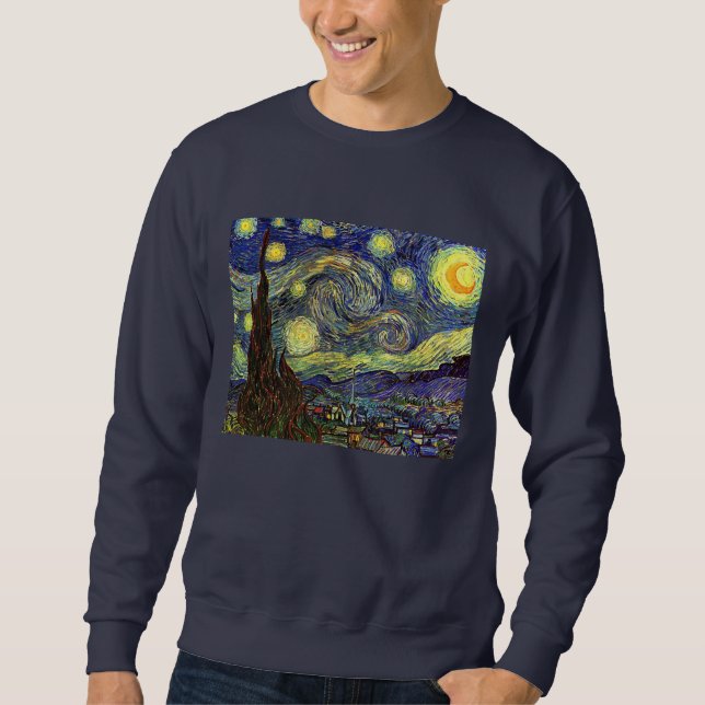 Sudadera Noche estrellada, Van Gogh (Anverso)