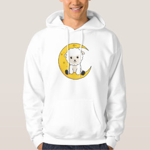 Sudadera Noche Moon Buenas Noches Recuento Barato Animales 