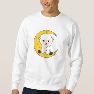 Sudadera Noche Moon Buenas Noches Recuento Barato Animales 