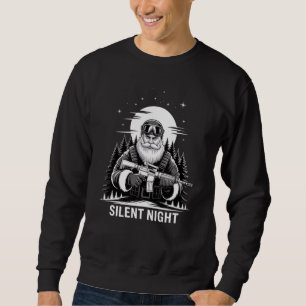 Sudadera Noche silenciosa Santa Navidad Veterano Militar