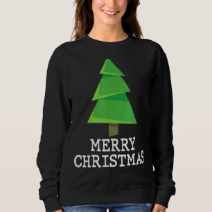 Sudadera Nochebuena de árbol de navidad feo presente