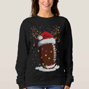 Sudadera Nochebuena de los renos de fútbol navidades