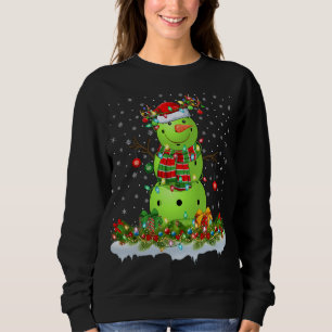 Sudadera Nochebuena de pelota de futbol divertido bola de n