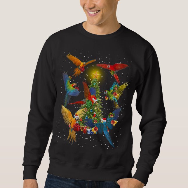 Sudadera Nochebuena divertida iluminando el árbol de Navida (Anverso)