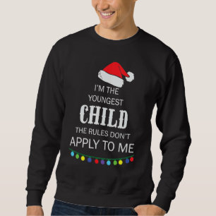 Sudadera Nochebuena divertida. Soy la familia de niños más