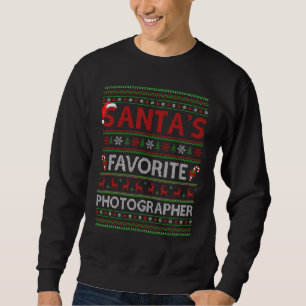 Sudadera Nochebuena fea iluminando al fotógrafo favorito de