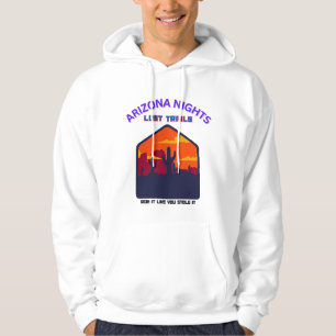 Sudadera NOCHES DE ARIZONA PERDIDAS TRAYECTOS Diseño de tip