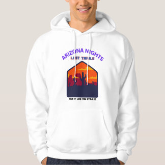 Sudadera NOCHES DE ARIZONA PERDIDAS TRAYECTOS Diseño de tip