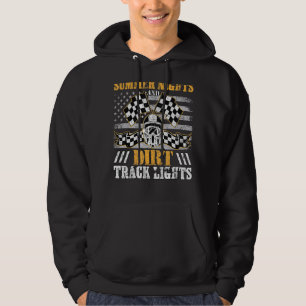 Sudadera Noches de verano Luz de pista de suciedad Carreras