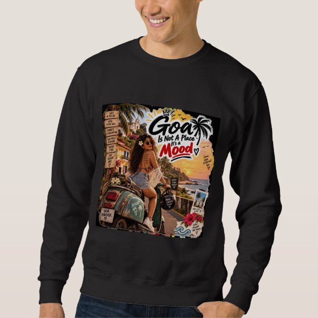 Sudadera Noches Doradas – Goa (Anverso)