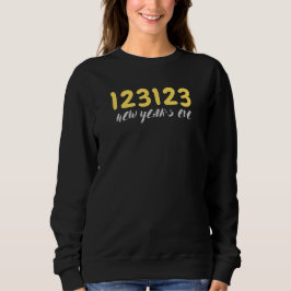 Sudadera Nochevieja amarillo 123123