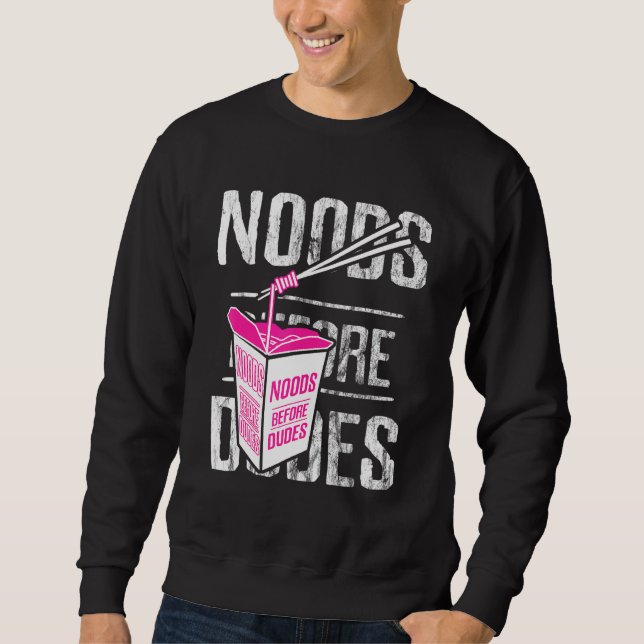 Sudadera Nodos antes de que dudes fideos Femisist 2 (Anverso)