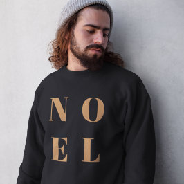 Sudadera Noel Black and Gold | Navidades de diseño