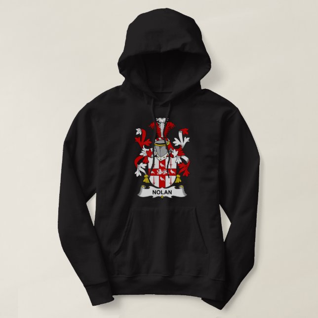 Sudadera Nolan Coat of Arms  Family Crest  (Diseño del anverso)