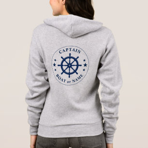 Sudadera Nombra gris de las estrellas de las ruedas de los