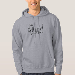 Sudadera Nombre Daniel Gris
