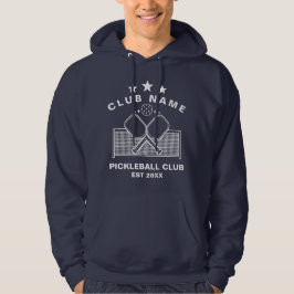 Sudadera Nombre de club personalizado de pickleball