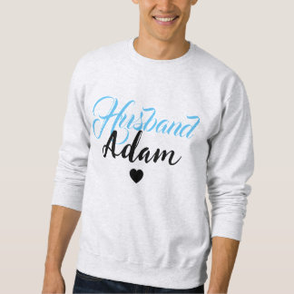 Sudadera Nombre de esposo personalizado moderno - Personali