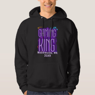 Sudadera Nombre de fecha de ubicación del juego del persona