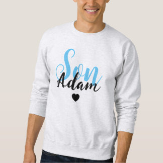 Sudadera Nombre de hijo personalizado moderno - Genial Pers