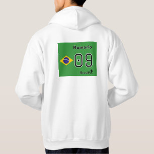 Sudadera Nombre de la bandera de la Selección Brasil equipa