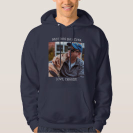 Sudadera Nombre de la foto del Personalizado del Día del Pa