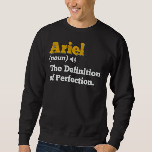 Sudadera Nombre de regalo Ariel Nombre de cumpleaños person