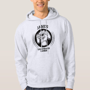 Sudadera Nombre de regalo Personalizado Funny Gaming Geek C