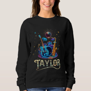 Sudadera Nombre de Taylor Me encanta Taylor Chica de cumple