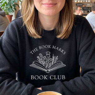 Sudadera Nombre del Club de Lectura Personalizado para Lect