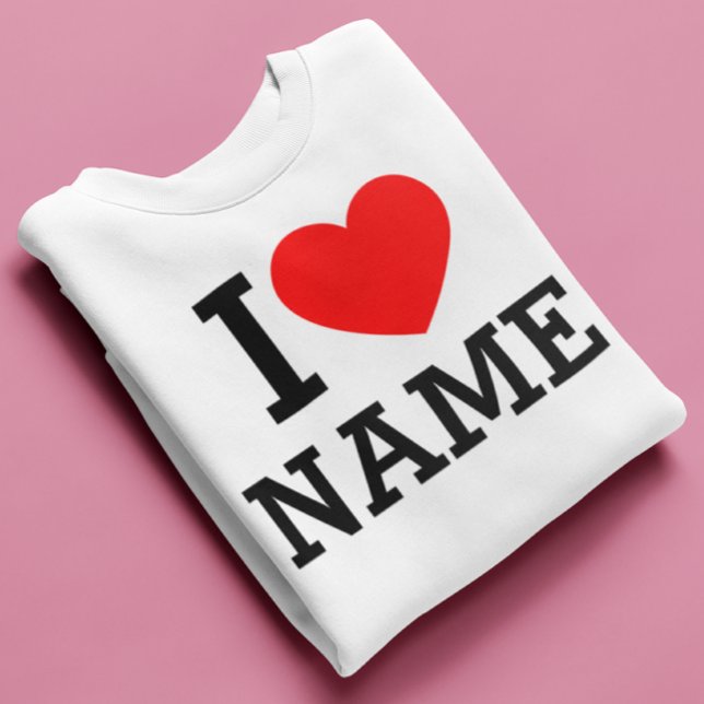 Sudadera Nombre del corazón (Subido por el creador)