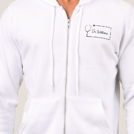 Sudadera Nombre del Médica personalizado