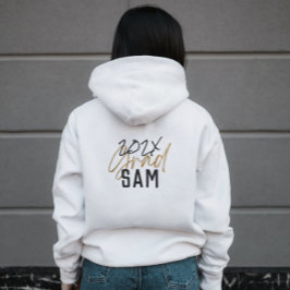 Sudadera NOMBRE EDITABLE AÑO Personalizado GRADUACIÓN