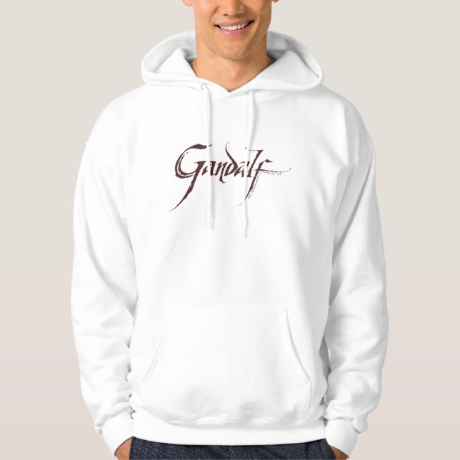 Sudadera Nombre Gandalf Sólido (Anverso)