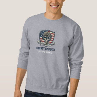 Sudadera Nombre personalizado Cráneo Táctico 250 Años de Li