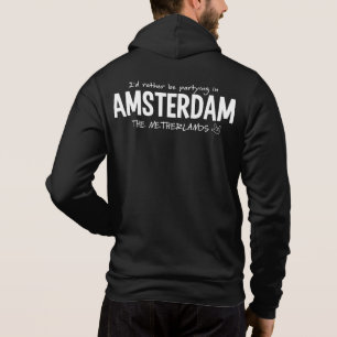 Sudadera nombre personalizado de AMSTERDAM