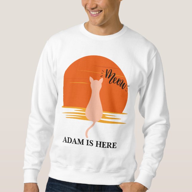 SUDADERA NOMBRE PERSONALIZADO DEL PERSONALIZAR DE DEPORTE D (Anverso)