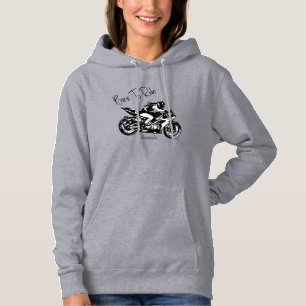 Sudadera Nombre Personalizado Nacido Para Montar