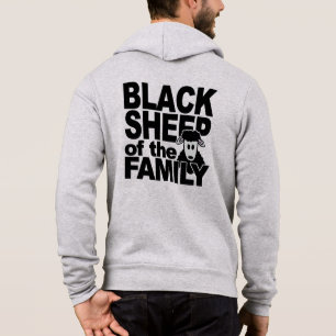 Sudadera Nombre personalizado "Oveja negra"