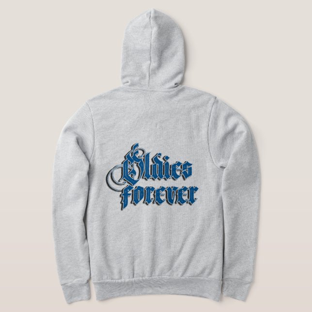 Sudadera Nombre personalizado para mujeres mayores para sie (Distribución Reverso )