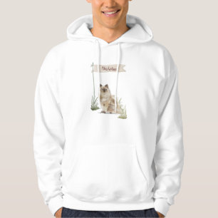 Sudadera Nombre personalizado Ragdoll Cat Mascota
