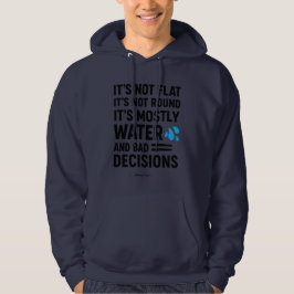 Sudadera Nombre personalizado/Texto “Principalmente agua y 
