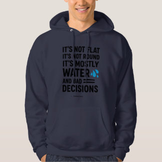 Sudadera Nombre personalizado/Texto “Principalmente agua y