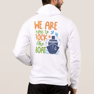 Sudadera Nombre personalizado, texto y crucero anual