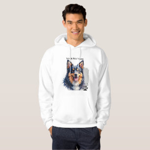 Sudadera Nombre y Foto Simple y Moderno de Mascota Diseño P