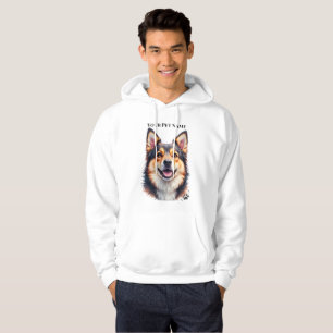 Sudadera Nombre y Foto Simple y Moderno de Mascota Diseño P