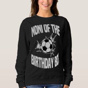 Sudadera Noni Del Equipo De Fútbol Bday Fiesta Gr
