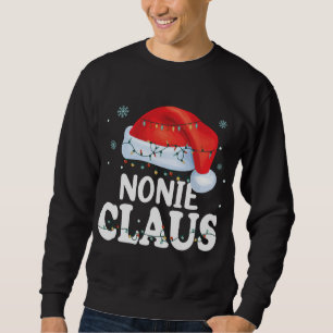 Sudadera Nonie Claus Xmas Familia Matando Graciosa Abuela C