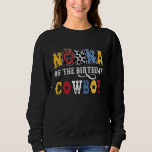 Sudadera Nonna del vaquero de cumpleaños Western Rodeo Nonn